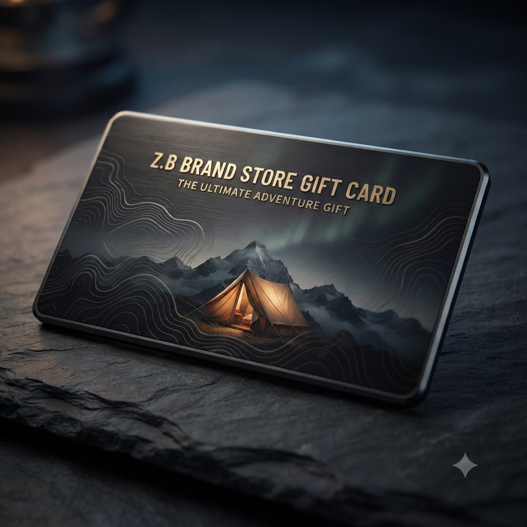 Z B Brand Store Gift Card - Premium Outdoor & Camping Adventure