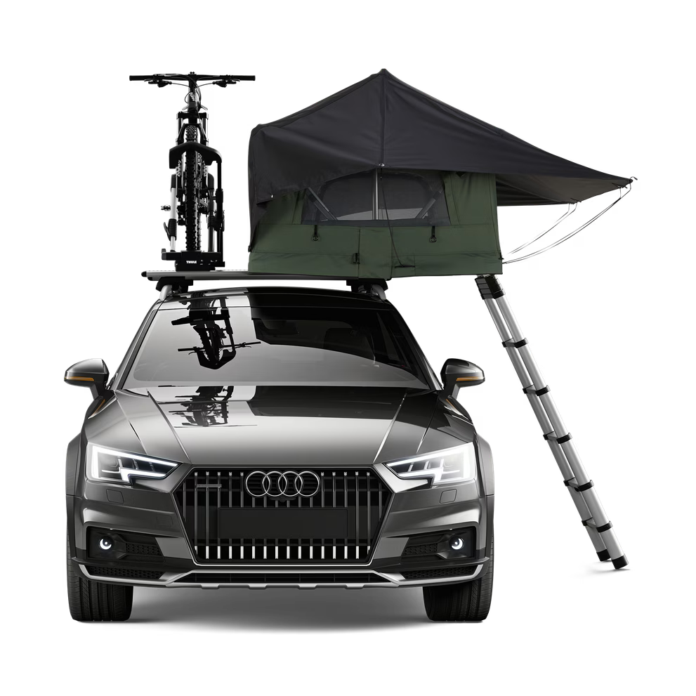 Thule Foothill Compact rooftop tent for 2 with space for extra adventure