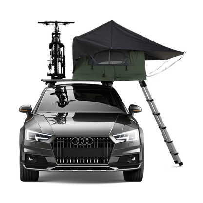 Thule Foothill Compact rooftop tent for 2 with space for extra adventure
