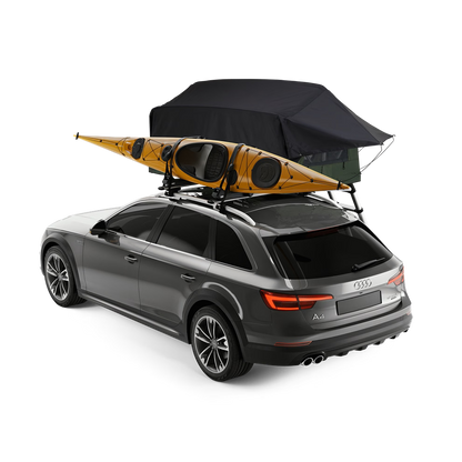 Thule Foothill Compact rooftop tent for 2 with space for extra adventure