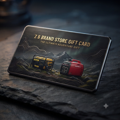 Z B Brand Store Gift Card - Premium Outdoor &amp; Camping Adventure