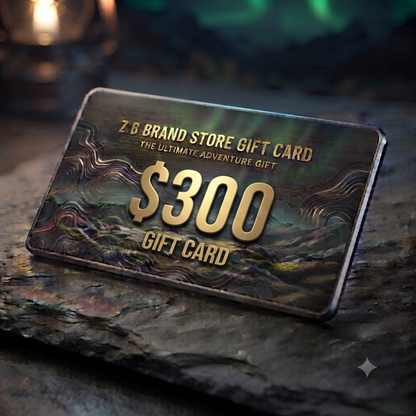 Z B Brand Store Gift Card - Premium Outdoor &amp; Camping Adventure